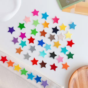 리빙키 와펜 패치 세트 열접착 별 36종 [G-03]