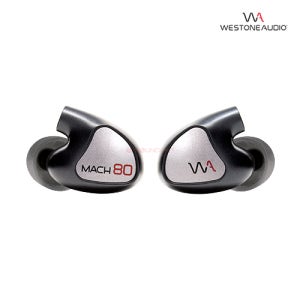 WESTONE AUDIO(웨스턴오디오) MACH80 유선이어폰 - 8BA드라이버, MACH시리즈 플래그쉽 최상위, 정확하고 자연스런 사운드
