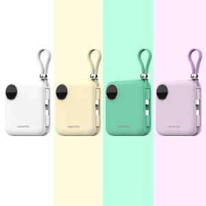 스마텍 보조배터리 10000mAh 케이블 내장 기내반입 20W 고속