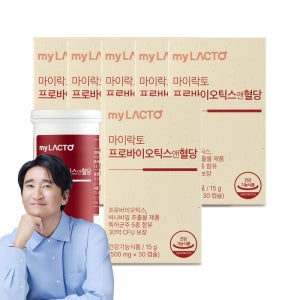 마이락토 프로바이오틱스앤 혈당 바나바잎추출물 장건강 유산균 당화혈색소 30캡슐, 6개
