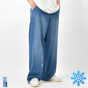 남성여름청바지 와이드 쿨링 얇은 연청 중청 빅사이즈 데님