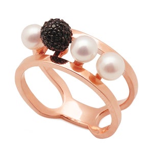 18K 링고진주 반지