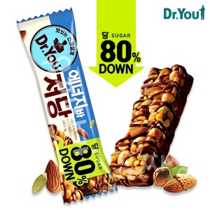 오리온 닥터유 에너지바 저당 50g 외 6종 다이어트 식사대용 프로틴바 저당간식