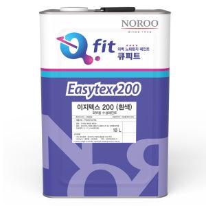 노루페인트 이지텍스 200 수성 외부용 페인트 18L