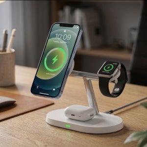 알리오 iW31 맥세이프 3in1 15W 고속 무선충전기 워치 공용 충전