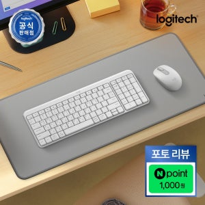 [N배송] 로지텍코리아 공식 MK250 콤보 수신기미포함 무선 블루투스 키보드마우스세트