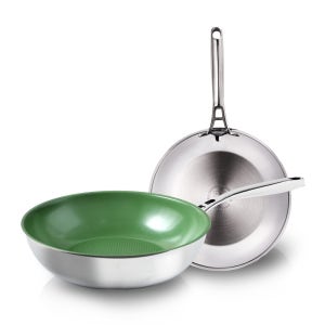 리벤스 세라믹 스텐 통 3중 IH 인덕션용 궁중팬 28cm