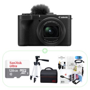 캐논 PowerShot V1 브이로그 카메라 128GB 유튜브스타터 13종풀패키지/SMJ