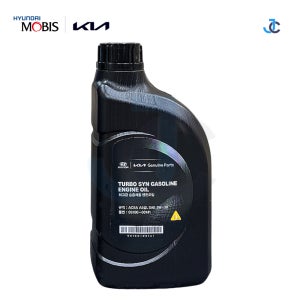 현대모비스 순정 가솔린 엔진오일 5W30 1L 터보씬 05100-00141