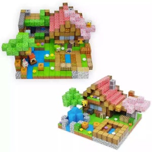 마인크래프트 자석블럭 세트 마크네틱 큐브 벽돌 랜덤 블럭 500개