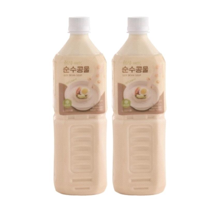 콩국수콩물 1리터 2병 국산 진한 콩국물 여름철 음식 다이어트