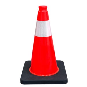 칼라콘 소형 H450 프리미엄 중량형 주차콘 주차금지콘 라바콘