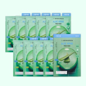 브링그린 프레시 마스크 알로에 수딩 20g 10매입
