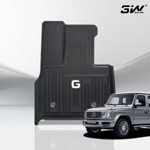 3W 에코라이너 TPE 카매트 지바겐 G바겐 W465 페이스리프트 G63, 운전석+조수석+뒷자석