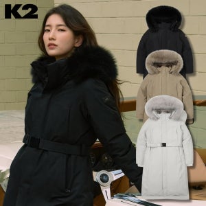 K2 역시즌 패딩 G900 트리니티 수지 코트 구스 다운 여성 롱패딩