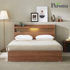 파로마 토스카 led 서랍형 수납 침대킹 K