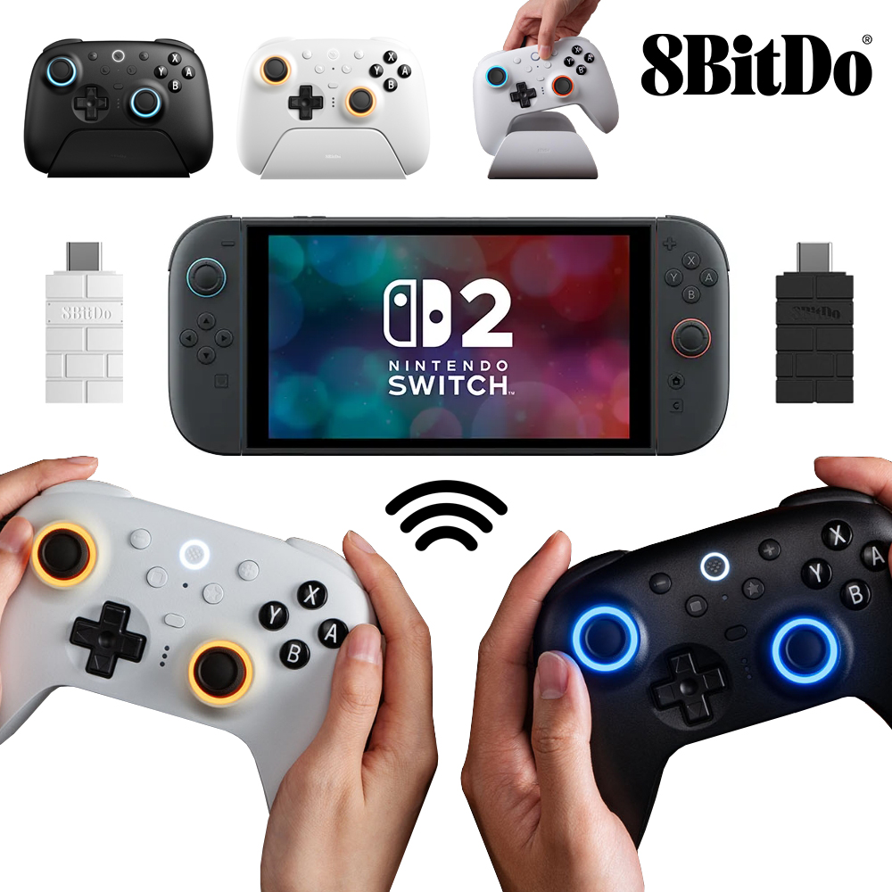 8BitDo 얼티메이트2 NS 닌텐도 스위치2 프로콘 조이콘 8비토 컨트롤러 게임패드 정발