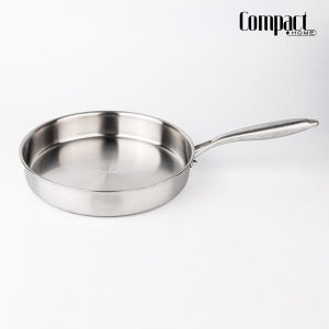 컴팩트홈 인덕션 통5중 3T 스테인리스 304 후라이팬 26cm 28cm