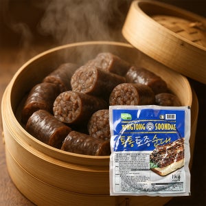 [통통토종순대 1kg / 10p] 피순대 내장간 순대내장 냉동