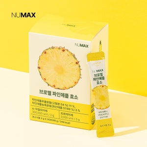 뉴맥스 브로멜 파인애플 브로멜라인 효소 30포, 2개