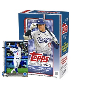 MLB 메이저리그 스포츠카드 2025 Topps 시리즈2 밸류 1박스 이정후 김혜성 오타니