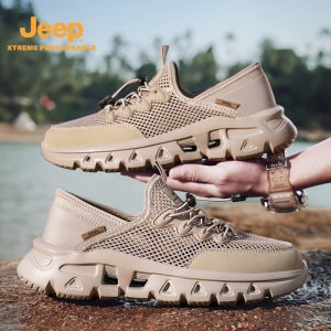jeep 지프 남성 신발 2025 신상 여름 시즌 소프트 솔 운동화 미끄럼 방지 캐주얼 해변 신발 남성