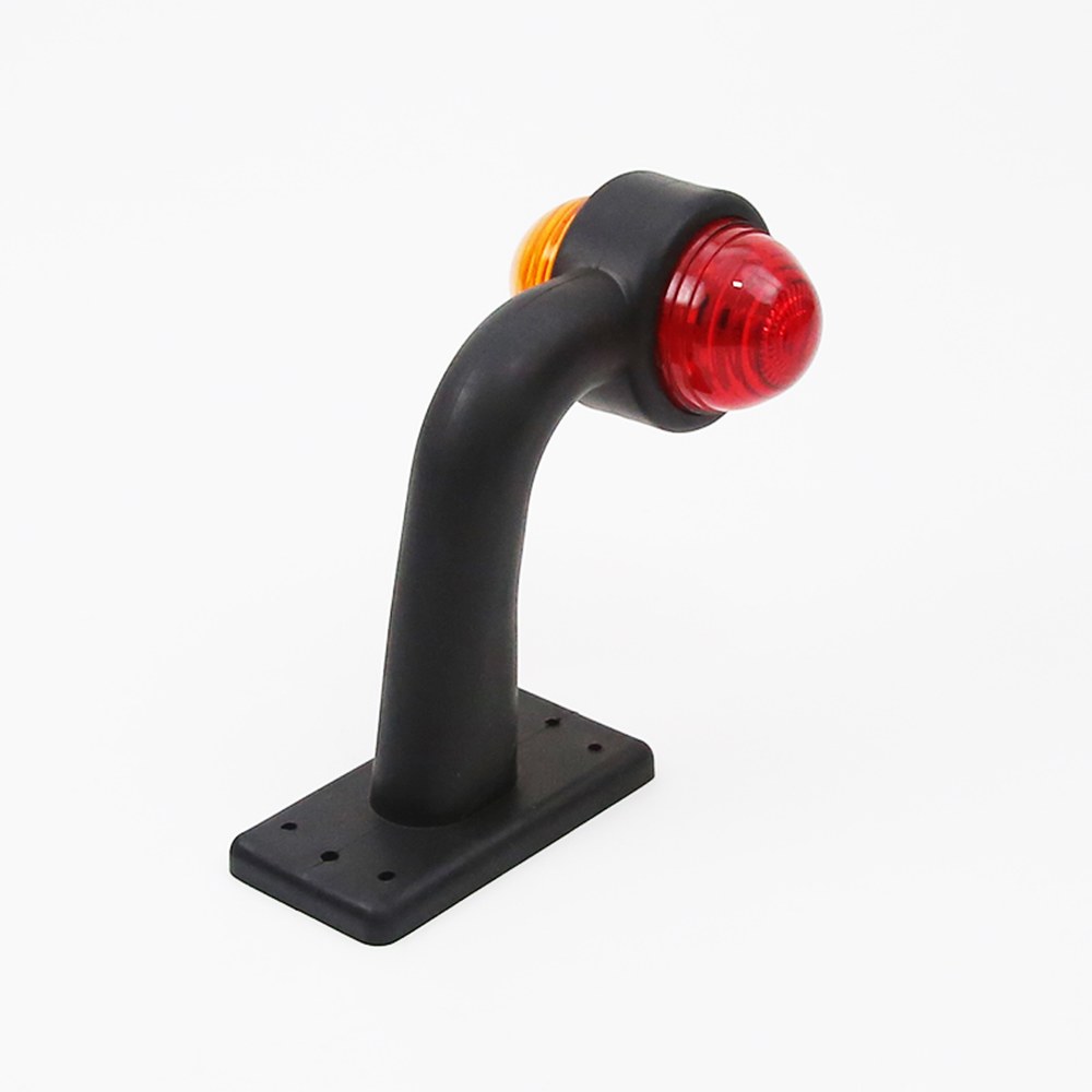 트럭 사이드 마커 <b>브라이트</b> 주차 후미등 백업 신호등 흰색 표시기 주행등 스타일링 옐로우 레드 12V24V공용 1개입