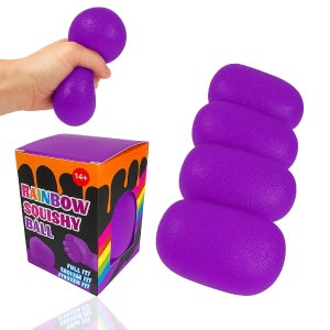 말랑이 스퀴시볼 대형 말랑말랑 손장난감 말랑볼 장난감 대형보라