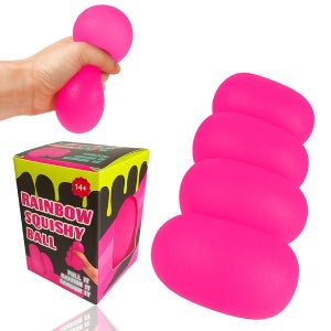 말랑이 스퀴시볼 대형 말랑말랑 손장난감 말랑볼 장난감 대형분홍