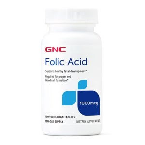 지엔씨 엽산 1000mcg 100 베지타블렛