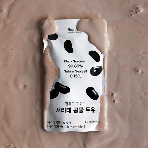 누팬트리 서리태 콩물두유 무가당 무첨가 검은콩 박스