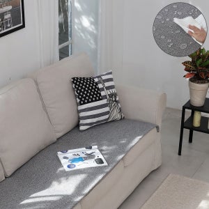 돌쇼파패드 생활방수 국산 사계절 논슬립 소파방석 흙 돌침대 매트 겸 쇼파패드 80x200