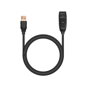 NEXT-USB10PW USB2.0 리피터 USB 연장 케이블 연장선 유전원10M