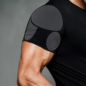 디바라 이두,삼두,어깨 3CM ARM 핏체인저 남자 어깨 패드 티셔츠 런닝 어깨뽕 보정속옷