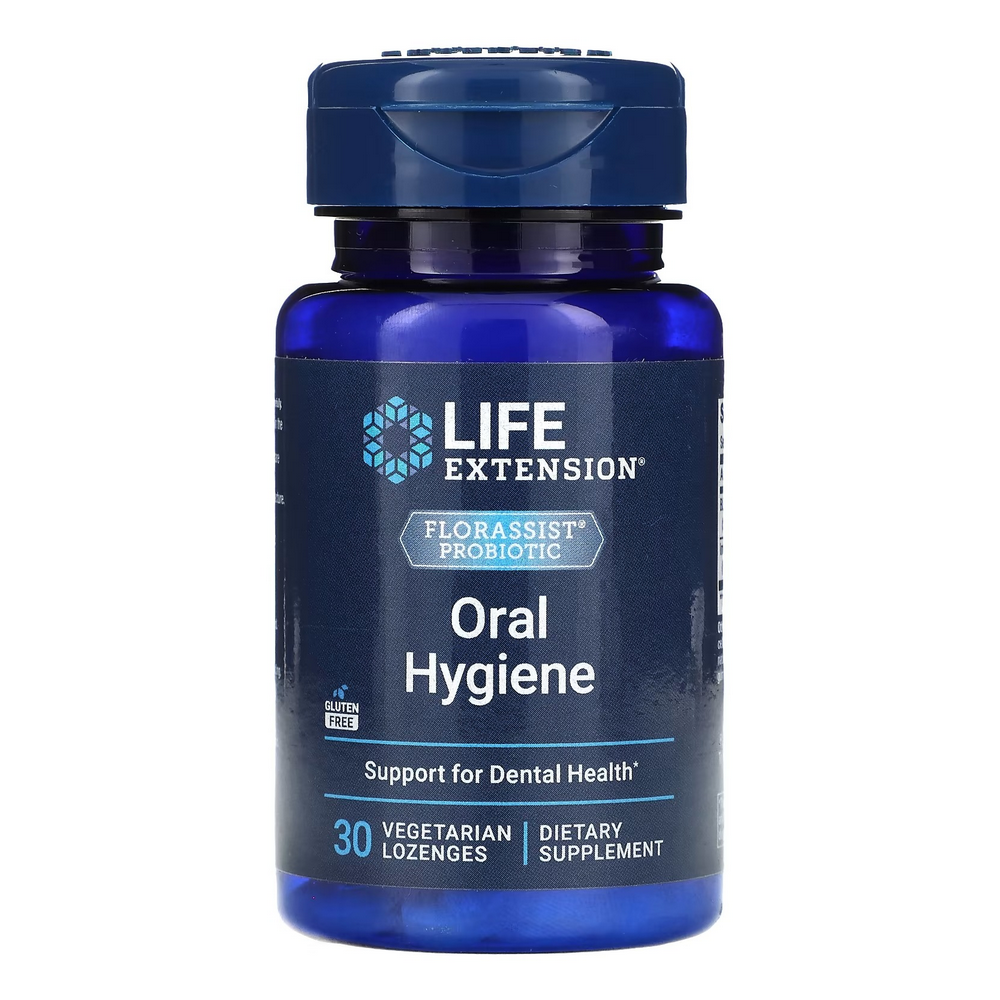 라이프익스텐션 플로라어시스트 프로바이오틱 <b>오랄하이젠</b> 30베지테리언로젠지