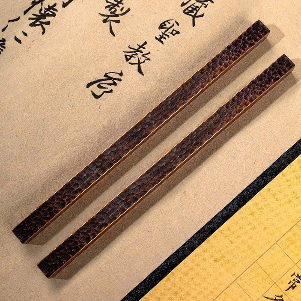 묵직한 문진 순동 황동진지 테두리 도구 문진자 눌림쇠 동테진척 미디엄 사각 칭윤 가래 가로 1 홑뿌리