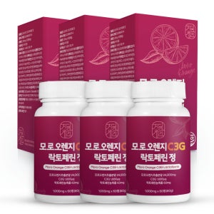 2+1 모로오렌지 모로실 모르실 C3G 이탈리아 추출 분말 식약처 HACCP 60정, 3개
