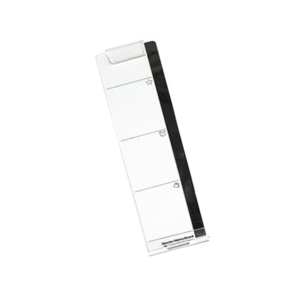 pc메모보드판 모니터메모판 컴퓨터메모보드 상단클립 A4 좌측