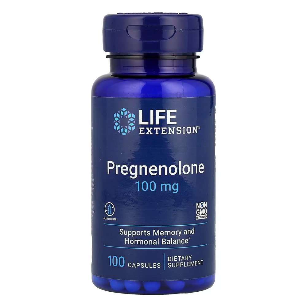 라이프익스텐션 <b>프레그네놀론 100mg</b> 100캡슐