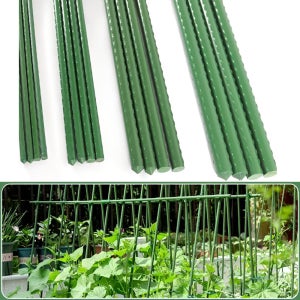 철기시대 코팅 고추대 덩굴 오이지지대 울타리 50개 16mm X150CM