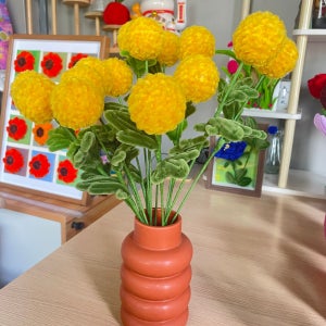 트위스트 스틱 장식 세트 크리스마스패브릭 크리스마스장식 노란색