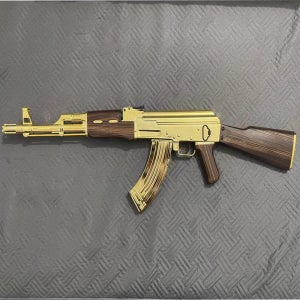금도금 AK47 금맥기 골든 AK 47수정탄 전동건