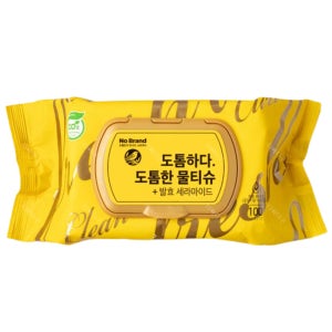 당일출고 노브랜드 도톰한 물티슈 100매, 12개