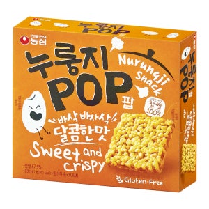 농심 누룽지 팝 142g 4P