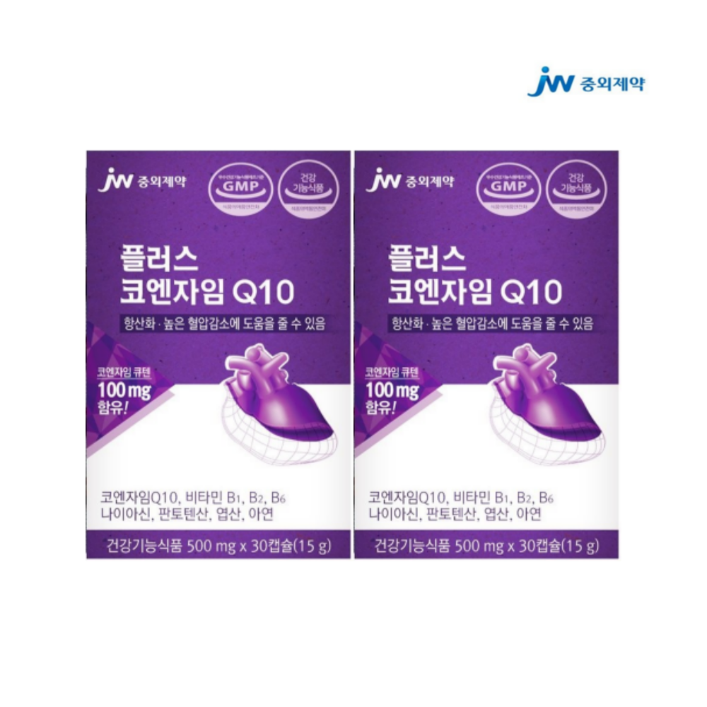 <b>중외제약</b> 플러스 코엔자임Q10 30캡슐