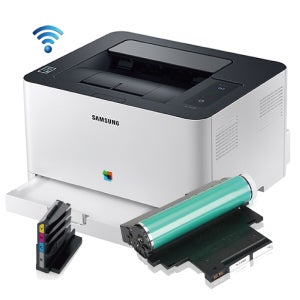삼성 프린터 컬러 레이저 프린트 SL-C513W 가정용 업무용 사무용 소형 프린트기 토너 미포함