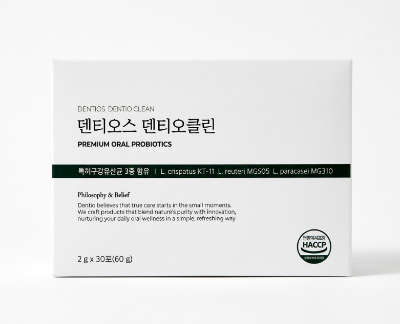 덴티오클린 분말 구강유산균 덴티오스 1박스