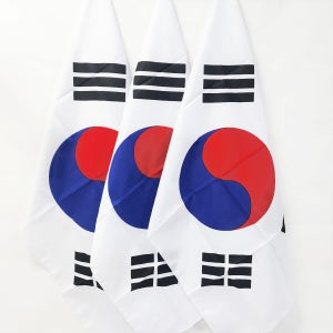 깃발상점215 게양용 태극기 90x60cm 8호 우리나라 국기 제작