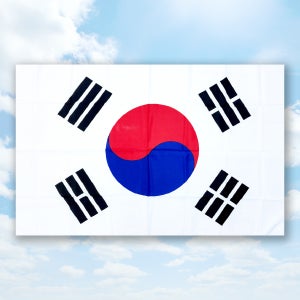 깃발상점215 게양용 태극기 135x90cm 7호 우리나라 국기 제작