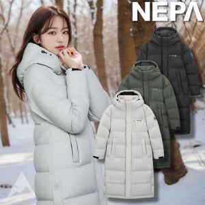 네파 롱패딩 안유진 역시즌 남성 여성 공용 덕다운 겨울 점퍼 오리털 역시즌 패딩